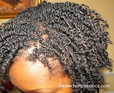 Twistout on loose type 4B/4C natural hair