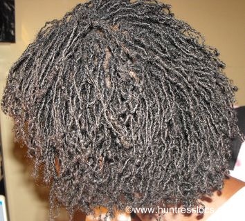Huntress Locs: Fully installed Sisterlocks!