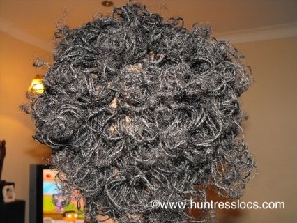Huntress Locs: First day after my Sisterlocks installation