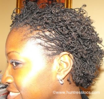 Huntress Locs: First Month of Sisterlocks