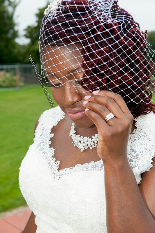 The Natural Bride: Sisterlocked Natural Bride - Huntress Locs